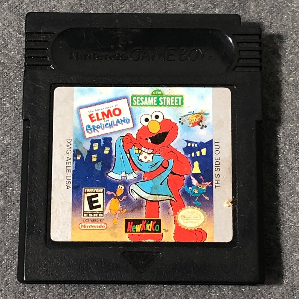 Sesame Street: The Adventures Of Elmo In Grouchland Nintendo Game Boy 1999